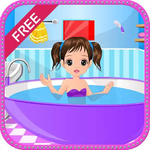 Free play online Little Girl Bathing  APK