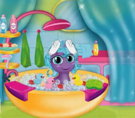 Play Little Pony Bath