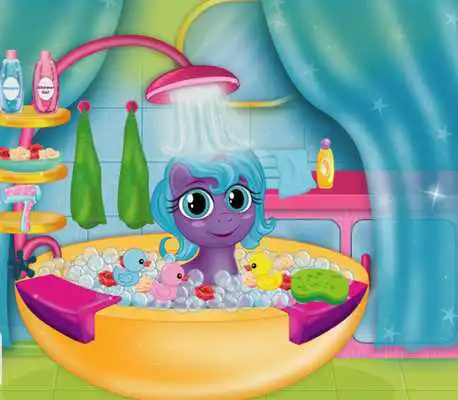 Play Little Pony Bath