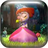 Free play online Little Princess Live Wallpaper APK