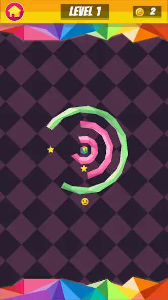 Play Little Tiny Spircle - Colorful Circle Action as an online game Little Tiny Spircle - Colorful Circle Action with UptoPlay