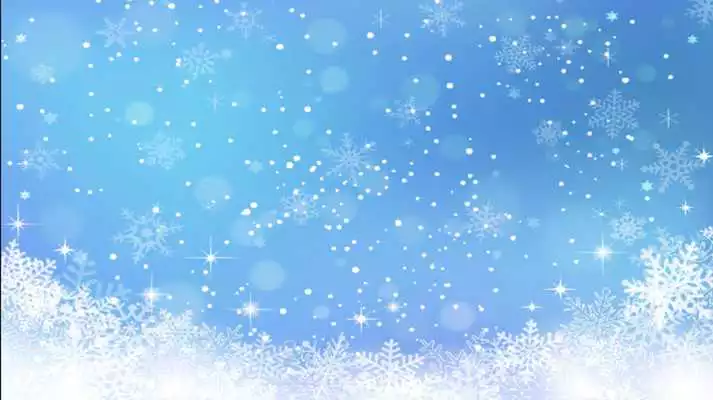 Play Live2D Live Wallpaper, Snow Crystal