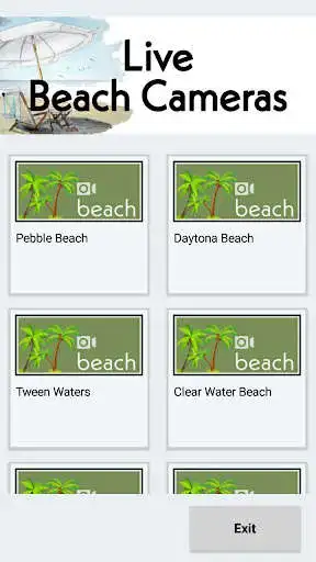 Play Live Beach Cams as an online game Live Beach Cams with UptoPlay