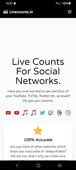 Играйте в Livecounts.io - Live Counts Fo и наслаждайтесь Livecounts.io - Live Counts Fo с UptoPlay