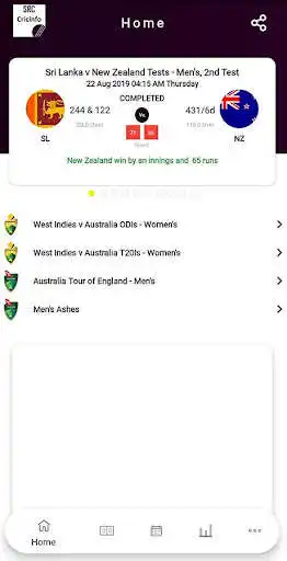 Play Live Cricket Scores & News - SRC Cricinfo  and enjoy Live Cricket Scores & News - SRC Cricinfo with UptoPlay