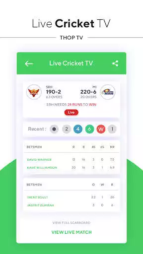 Play Live cricket  TV guide - Cricket  Streaming  Guide as an online game Live cricket  TV guide - Cricket  Streaming  Guide with UptoPlay