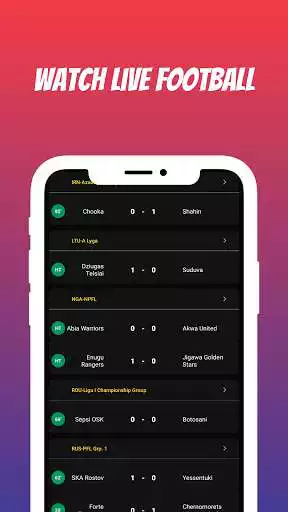 Play Live Football App : Live Score as an online game Live Football App : Live Score with UptoPlay