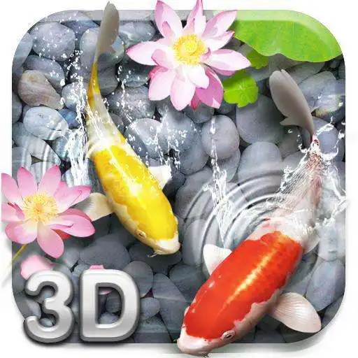 Free play online Lively Koi Fish 3D Theme APK