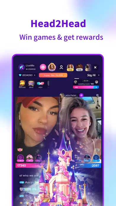 Play LiveMe+: Live Stream  Go Live as an online game LiveMe+: Live Stream  Go Live with UptoPlay