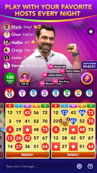 Play Live Play Bingo TV App as an online game Live Play Bingo TV App with UptoPlay