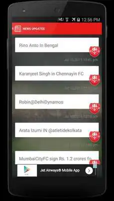 Play Live Score  News Updates(ISL)