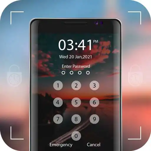 Play Live Time Password Lock Screen APK