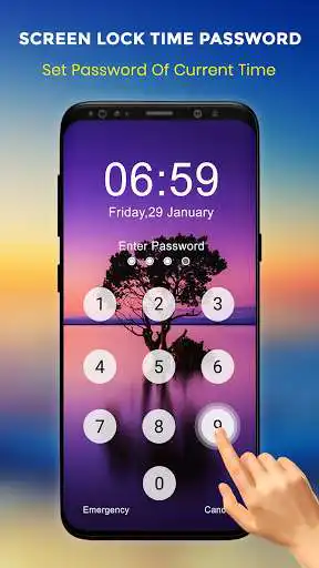 Play Live Time Password Lock Screen  and enjoy Live Time Password Lock Screen with UptoPlay