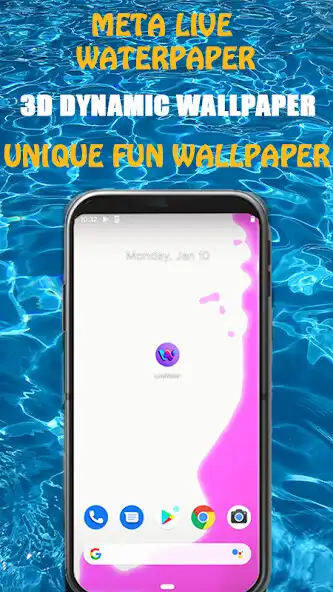 Play LiveWater: Cool Wallpaper  and enjoy LiveWater: Cool Wallpaper with UptoPlay