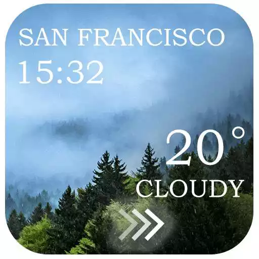 Free play online Live Weather on Lock Screen APK