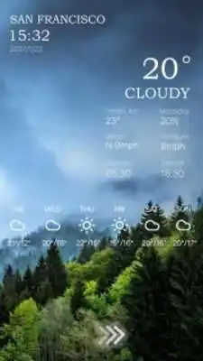 Play Live Weather on Lock Screen