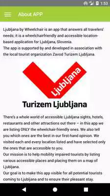 Play Ljubljana by Wheelchair