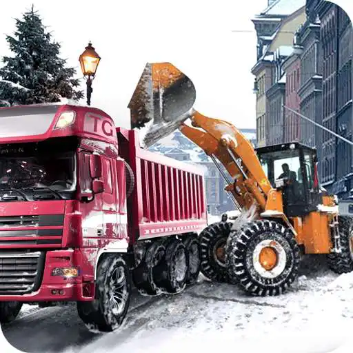 Play Loader  Dump Truck Winter SIM APK