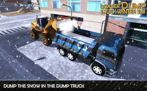 Play Loader  Dump Truck Winter SIM  and enjoy Loader  Dump Truck Winter SIM with UptoPlay