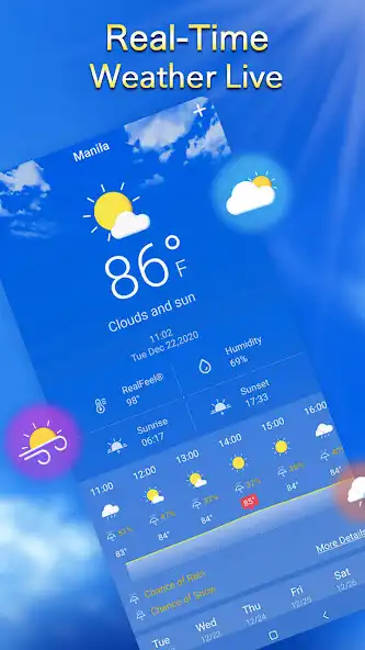 Play Local Weather：Weather Forecast  and enjoy Local Weather：Weather Forecast with UptoPlay