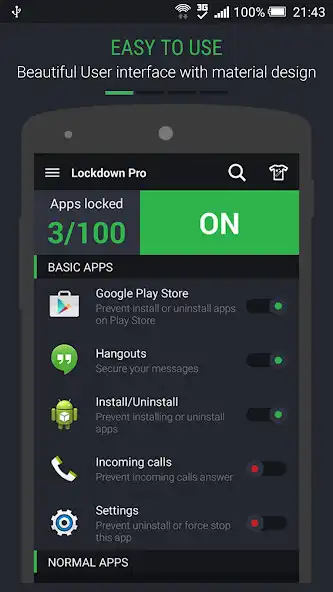 Play Lockdown Pro - AppLock  Vault  and enjoy Lockdown Pro - AppLock  Vault with UptoPlay