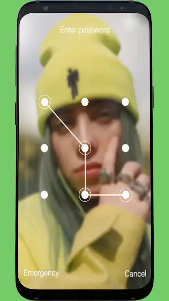 Play Lock Screen for Billie Eilish as an online game Lock Screen for Billie Eilish with UptoPlay