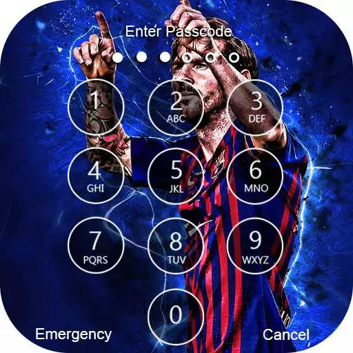 Play Lock Screen for Messi + Wallpapers APK