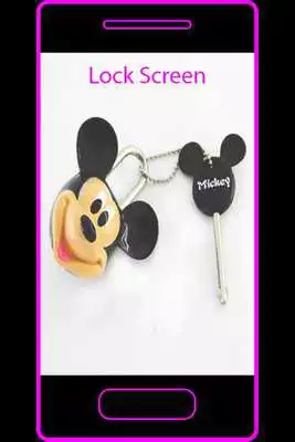 Play Lock Screen Micky foam and Minnie