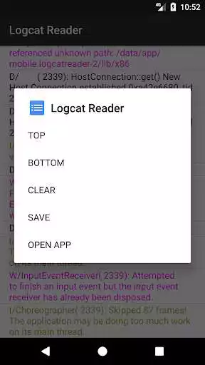 Play Logcat Reader