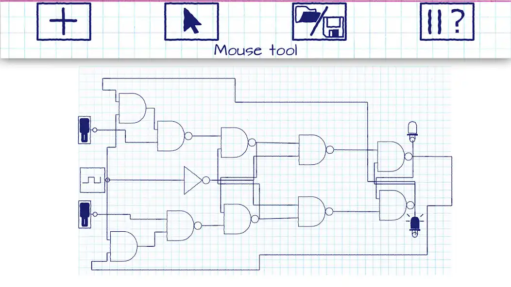 Play Logic Gates - Electronic Simulator and learning!  and enjoy Logic Gates - Electronic Simulator and learning! with UptoPlay