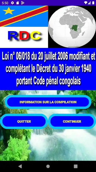 Play Loi 06/008 MC Code pénal RDC  and enjoy Loi 06/008 MC Code pénal RDC with UptoPlay