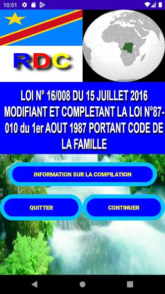 Play Loi CM Code de la famille RDC  and enjoy Loi CM Code de la famille RDC with UptoPlay