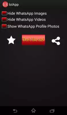 Play lolApp : Whatsapp Image Hide