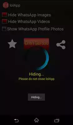 Play lolApp : Whatsapp Image Hide