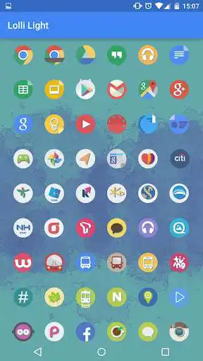 Play Lolli Light - Icon Pack as an online game Lolli Light - Icon Pack with UptoPlay