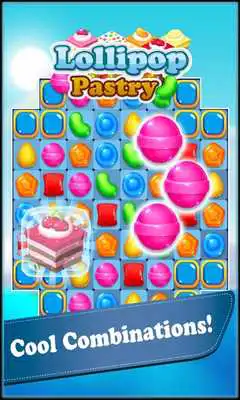 Play Lollipop  Pastry Match 3