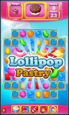 Play Lollipop  Pastry Match 3