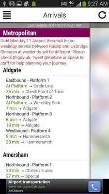 Play London Underground Tube (TFL)