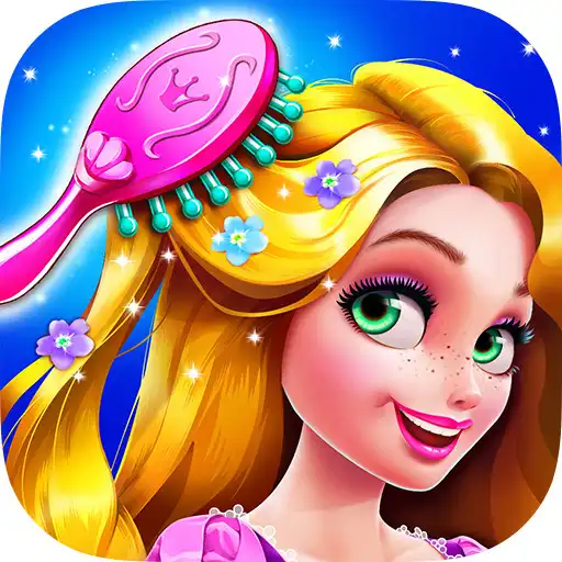 Free play online Long Hair Princess Hair Salon APK