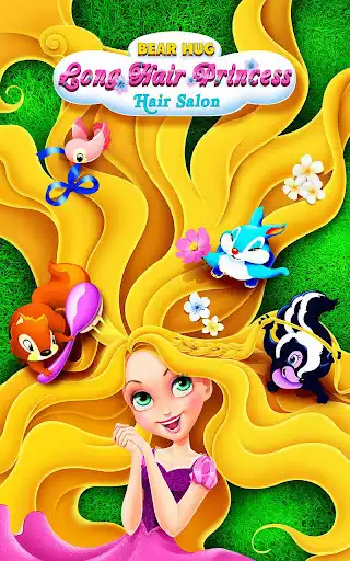 Play Long Hair Princess Hair Salon