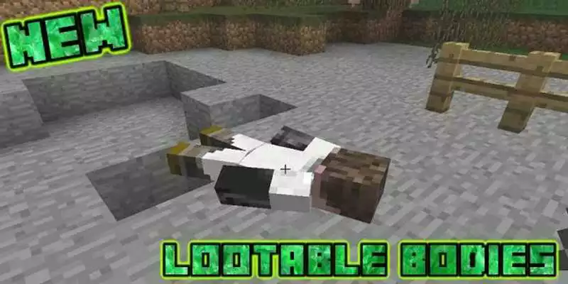 Play Lootable Bodies Mod For Minecraft