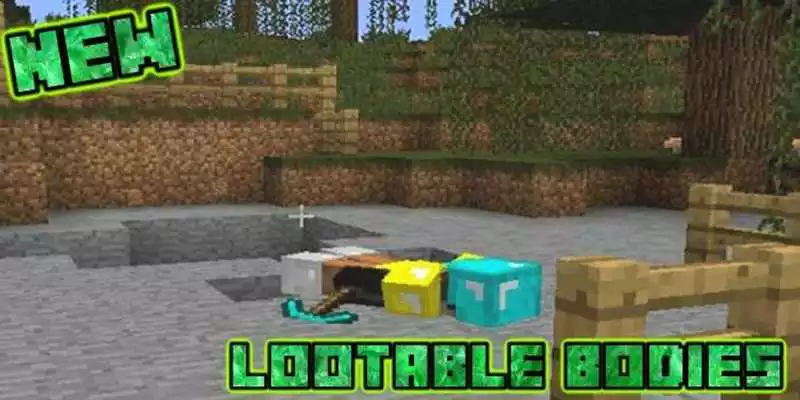 Play Lootable Bodies Mod For Minecraft