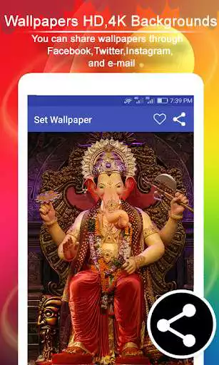 Play Lord Ganesha Wallpapers HD as an online game Lord Ganesha Wallpapers HD with UptoPlay