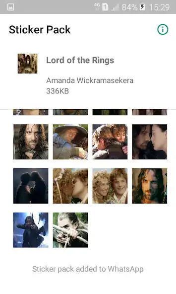 Play Lord of the Rings Stickers as an online game Lord of the Rings Stickers with UptoPlay