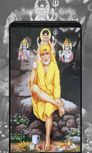 Play Lord Sai Baba GIF as an online game Lord Sai Baba GIF with UptoPlay