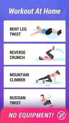 Play Lose Belly Fat in 30 Days - Flat Stomach