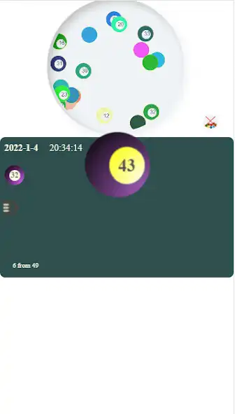 Play Lotto / Bingo machine as an online game Lotto / Bingo machine with UptoPlay