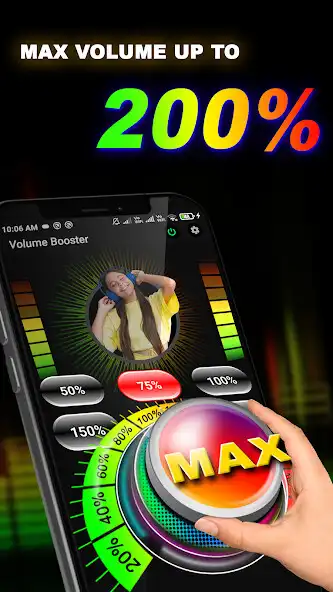 Play Loud volume-Sound booster as an online game Loud volume-Sound booster with UptoPlay