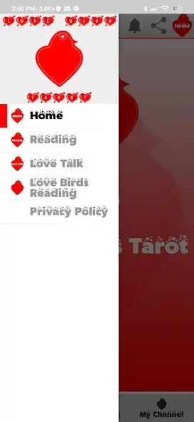 Play Love Birds Tarot as an online game Love Birds Tarot with UptoPlay