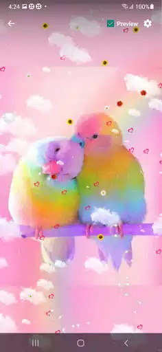 Play Love Bird Wallpaper